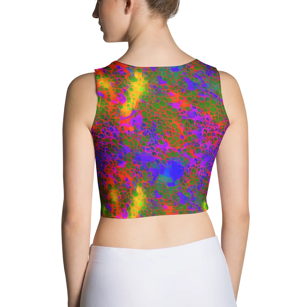 Acid Canopy on Crop Top — Back