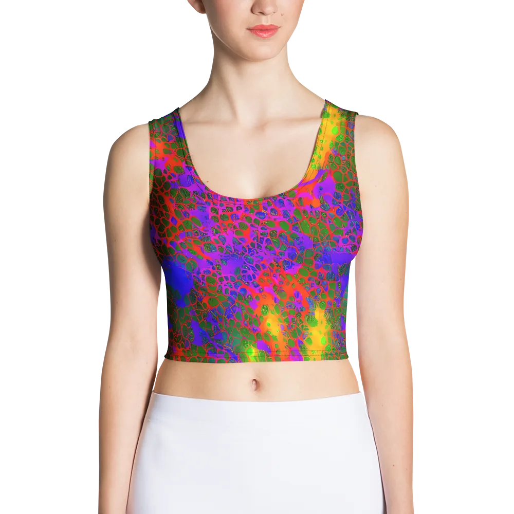 Acid Canopy on Crop Top — Front