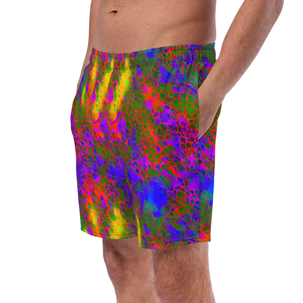 Acid Canopy on Swim Trunks — Left Front