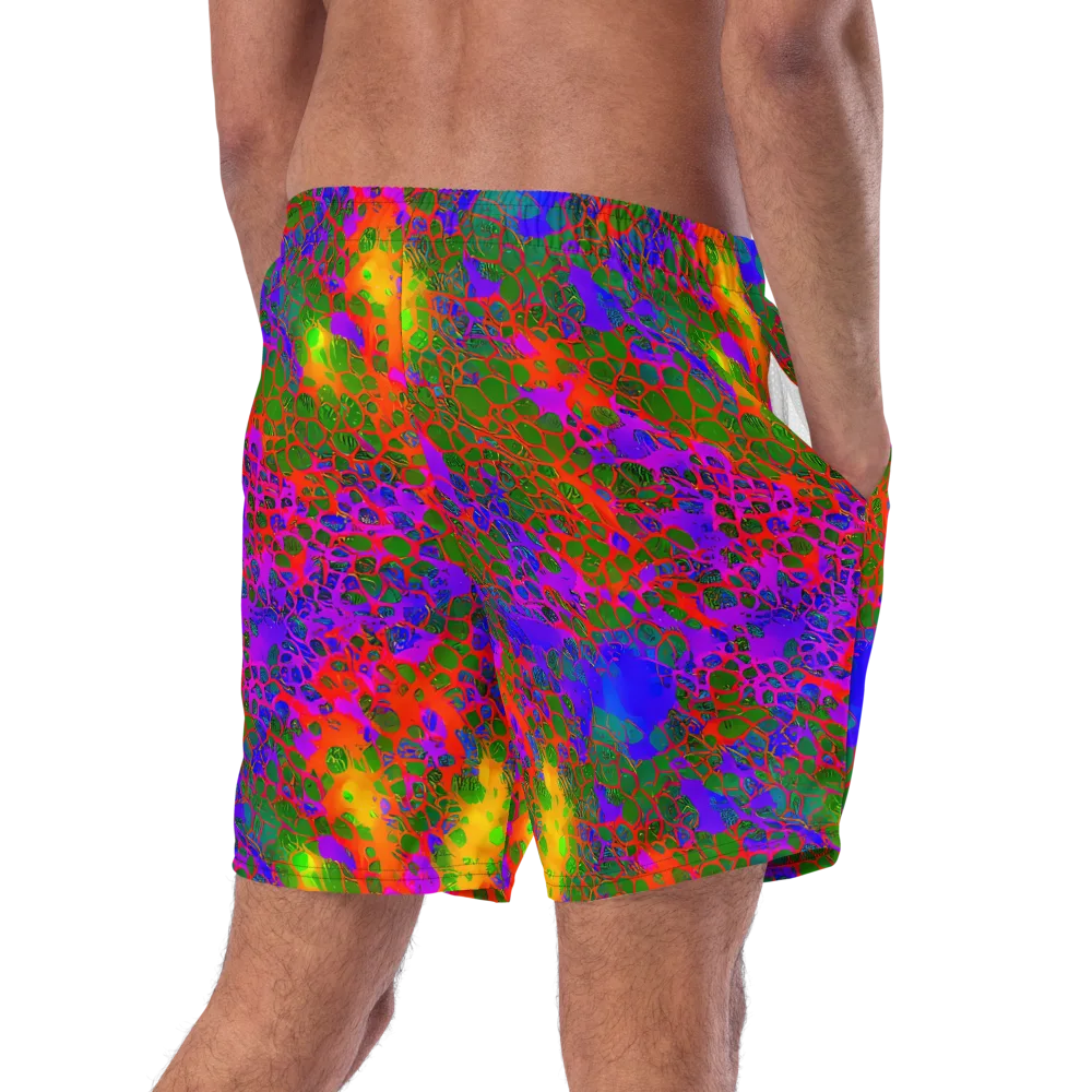 Acid Canopy on Swim Trunks — Right Back