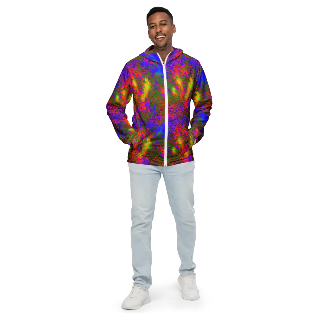 Acid Canopy on Men's Windbreaker — Front
