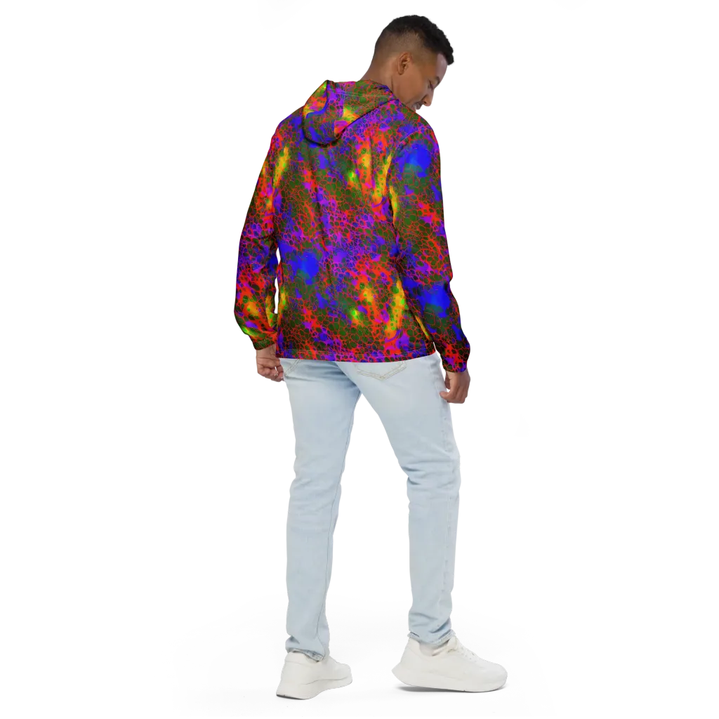 Acid Canopy on Men's Windbreaker — Back