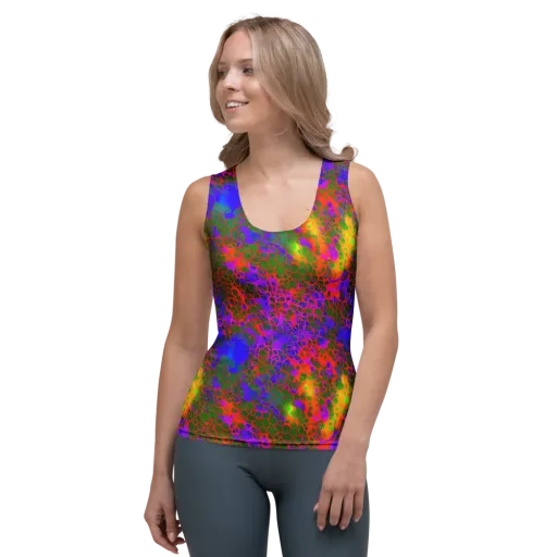 Acid Canopy on a Women's Tank Top