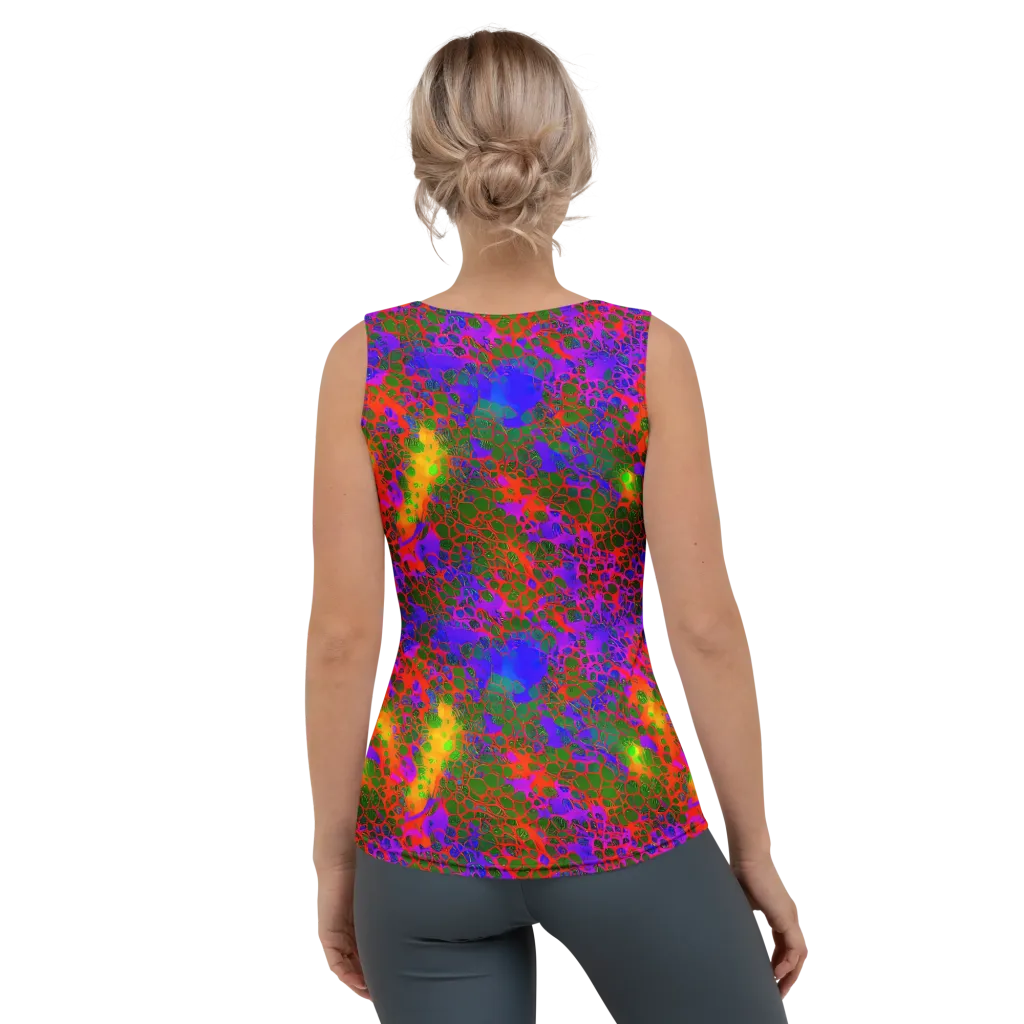 Acid Canopy on Women's Tank Top — Back