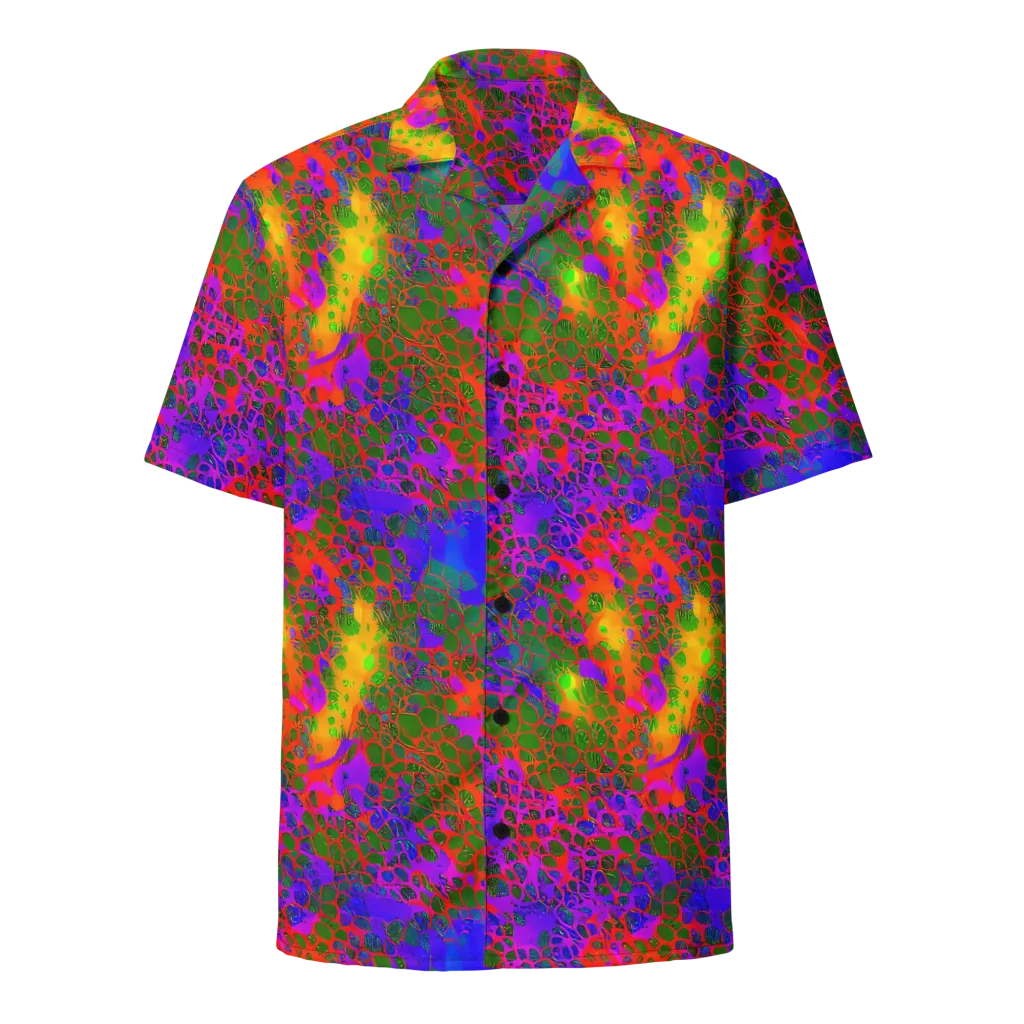 Acid Canopy on Button Shirt — Front