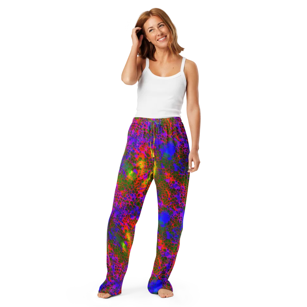 Acid Canopy on Women's Pajama Pants — Front