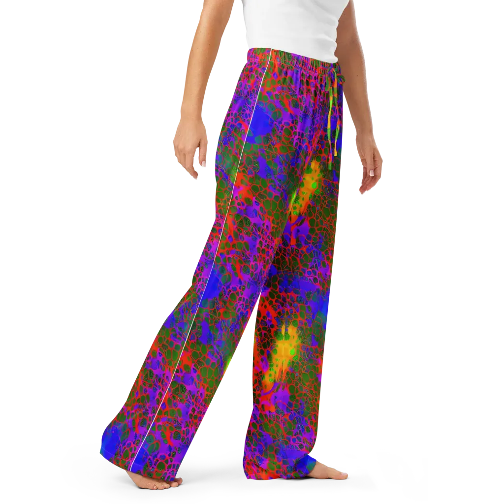Acid Canopy on Women's Pajama Pants — Right Front