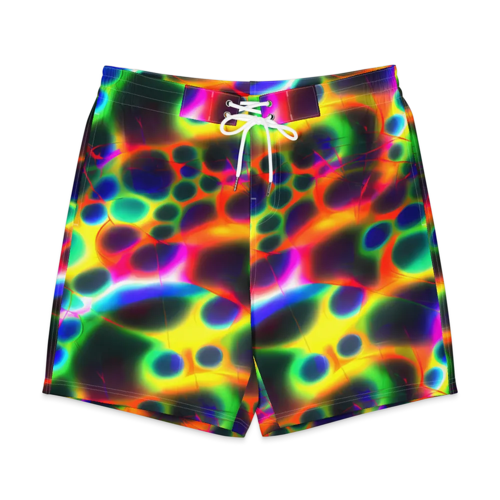 Lucid Voltage on Men's Board Shorts — Front
