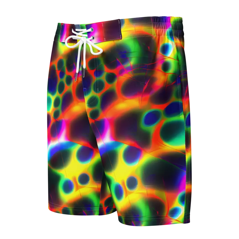 Lucid Voltage on Men's Board Shorts — Front