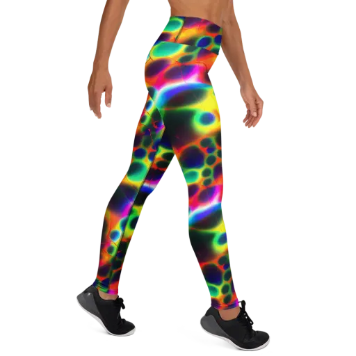 Lucid Voltage on a Yoga Leggings