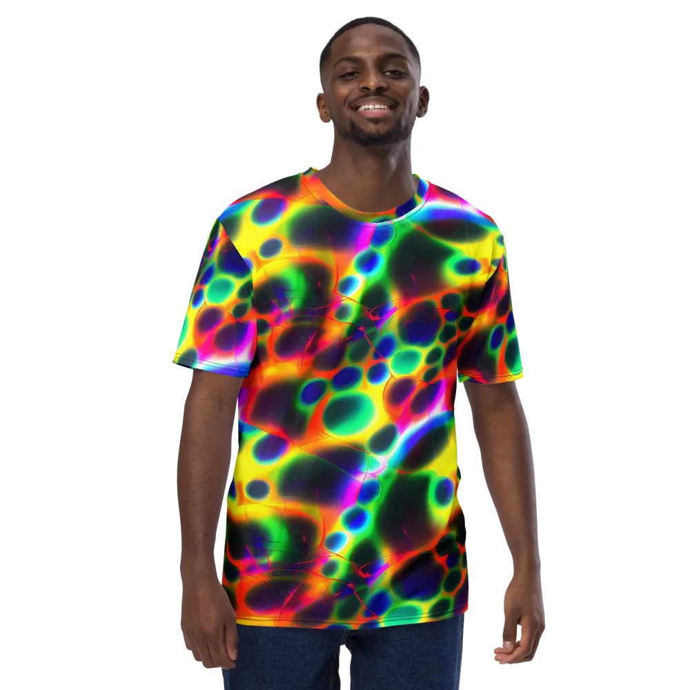 Lucid Voltage on Men's Crew Neck T-Shirt — Front