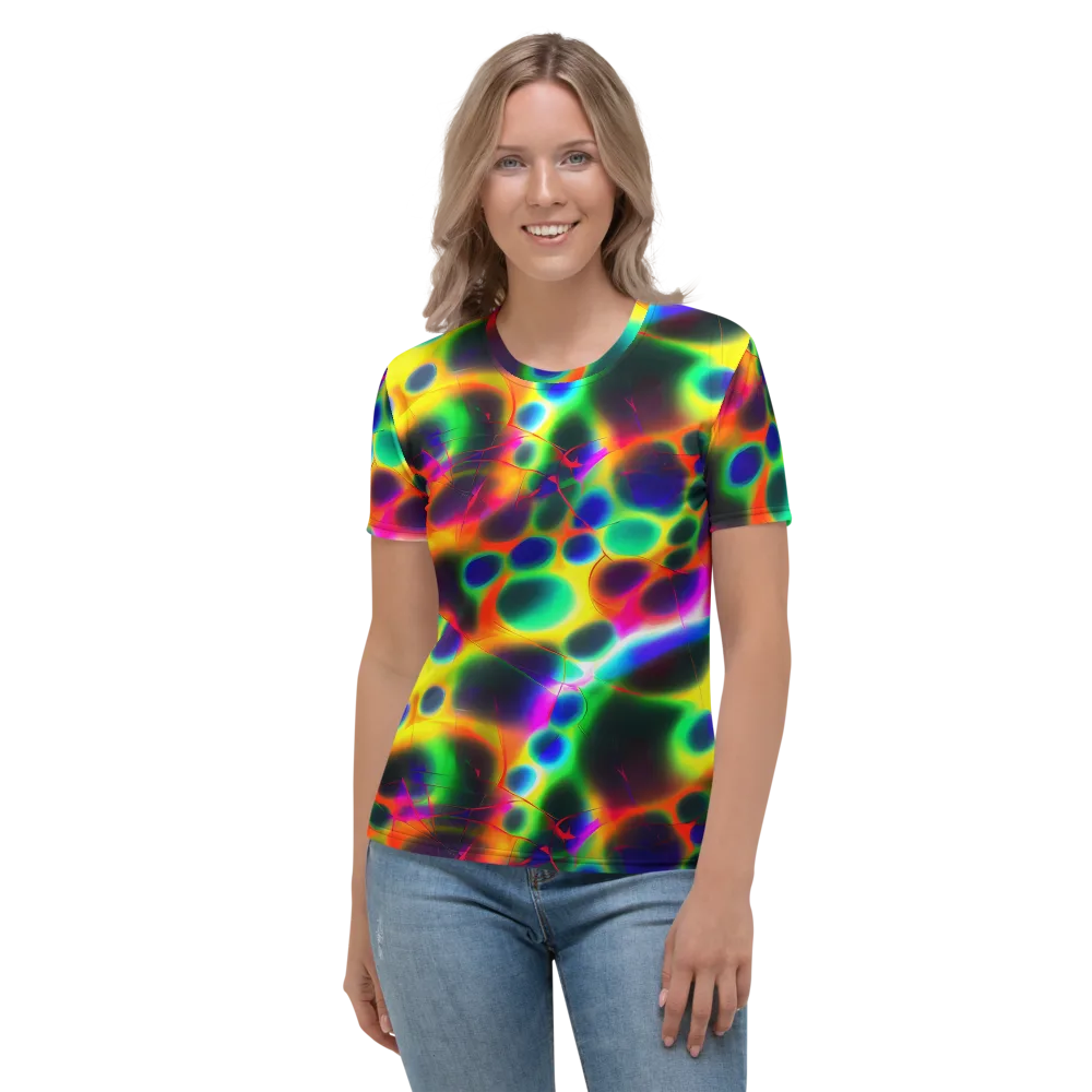 Lucid Voltage on Women's Crew Neck T-Shirt — Front