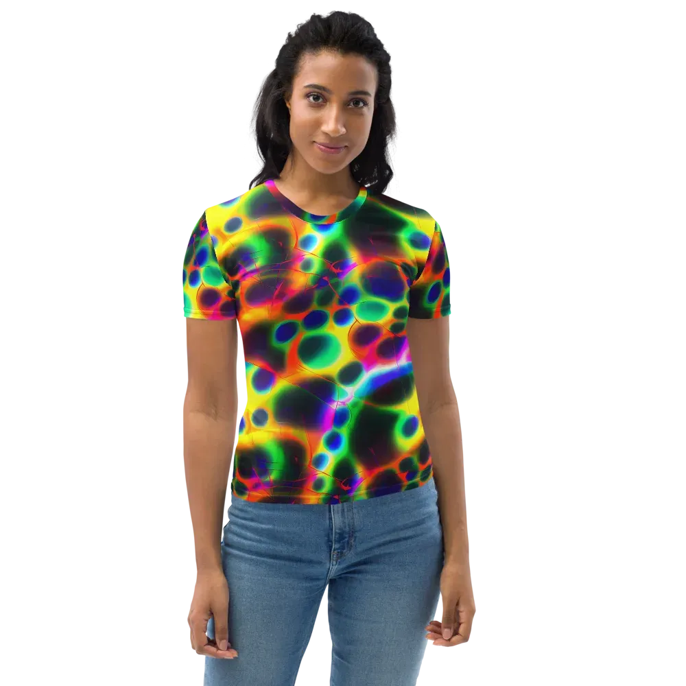Lucid Voltage on Women's Crew Neck T-Shirt — Front