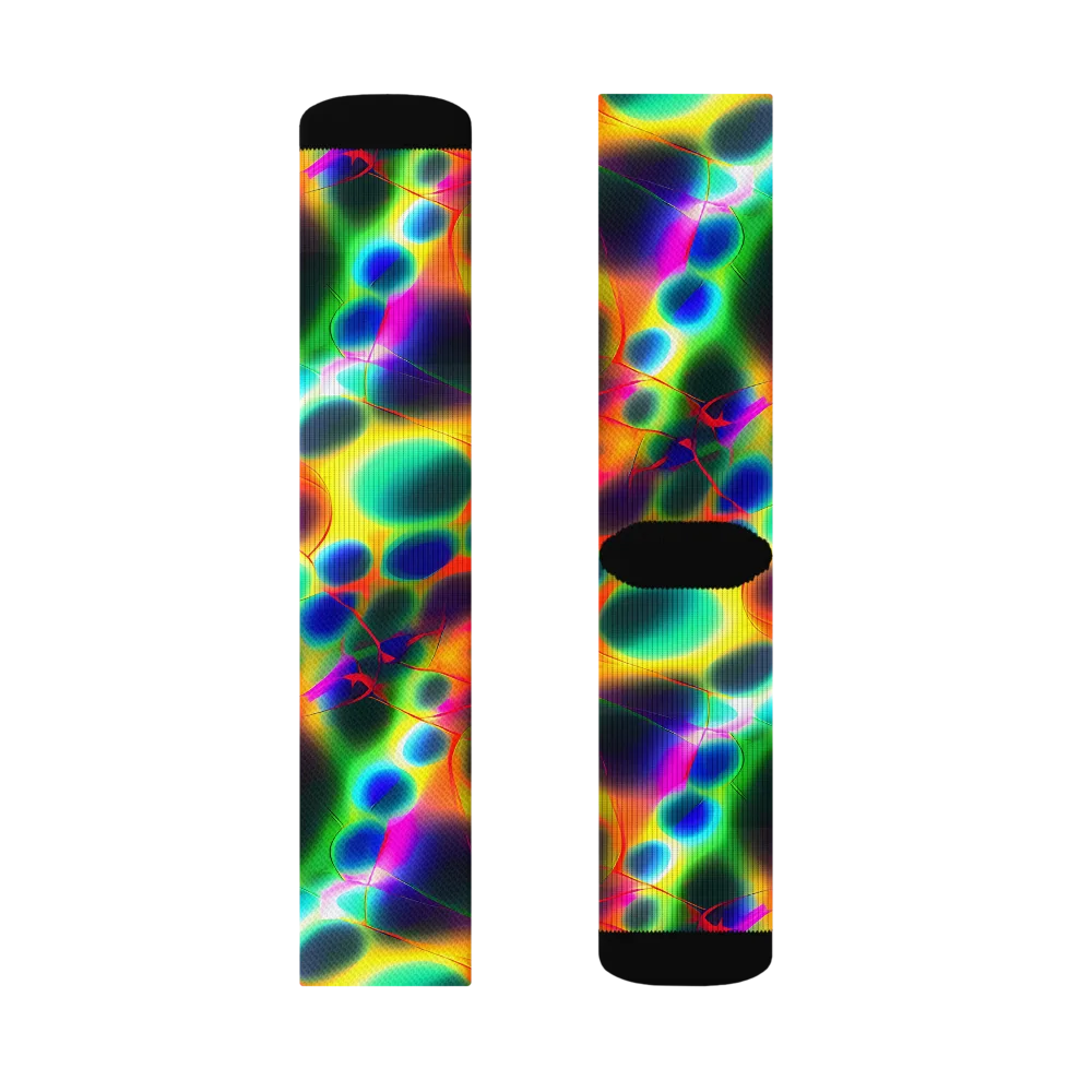 Lucid Voltage on Socks — Left Sock