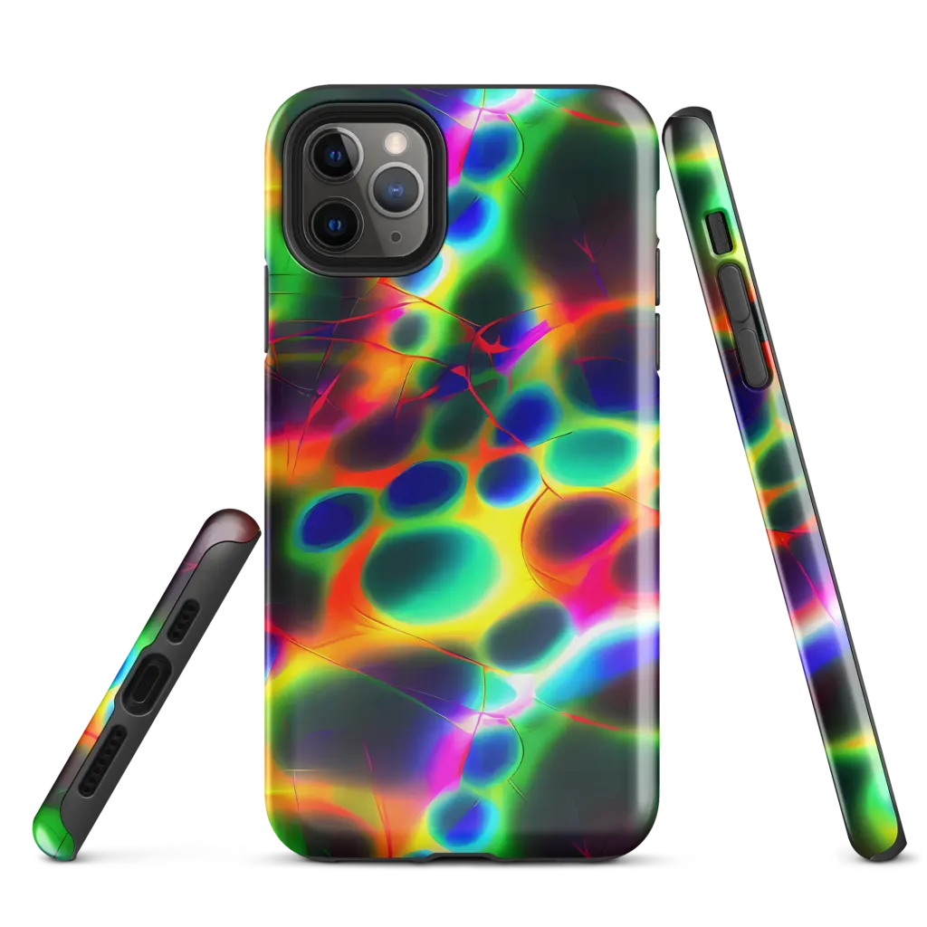Lucid Voltage on Tough Case for iPhone® — Front