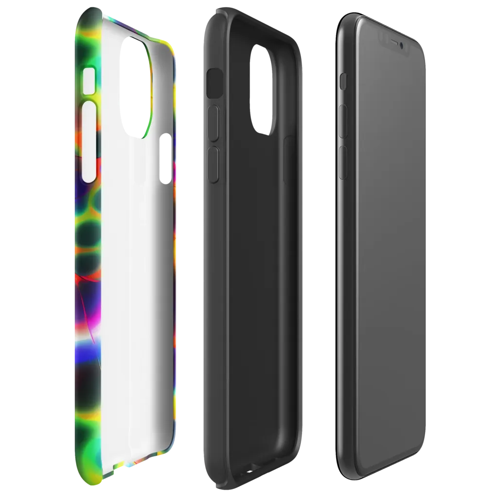 Lucid Voltage on Tough Case for iPhone® — Right