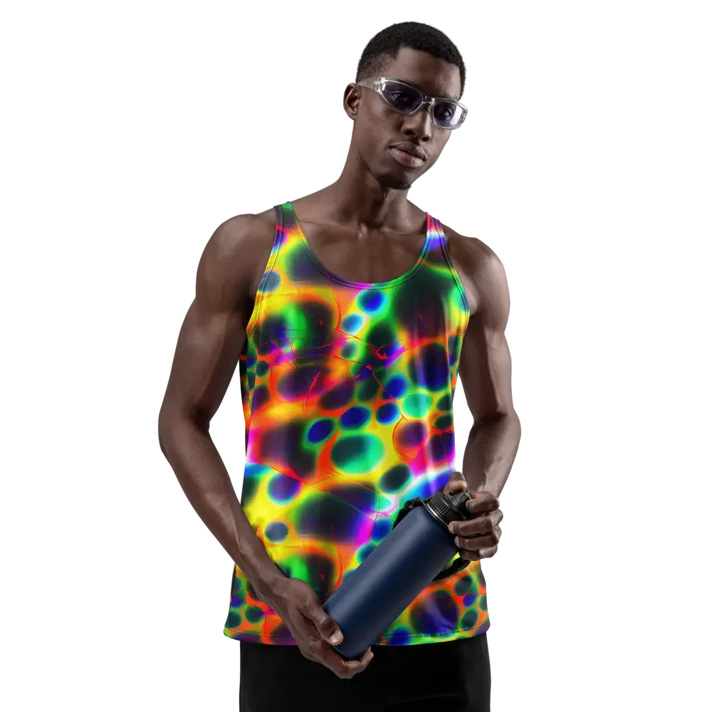 Lucid Voltage on Men's Tank Top — Front