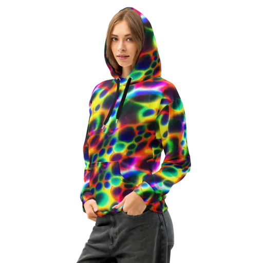 Lucid Voltage on a Cotton Hoodie