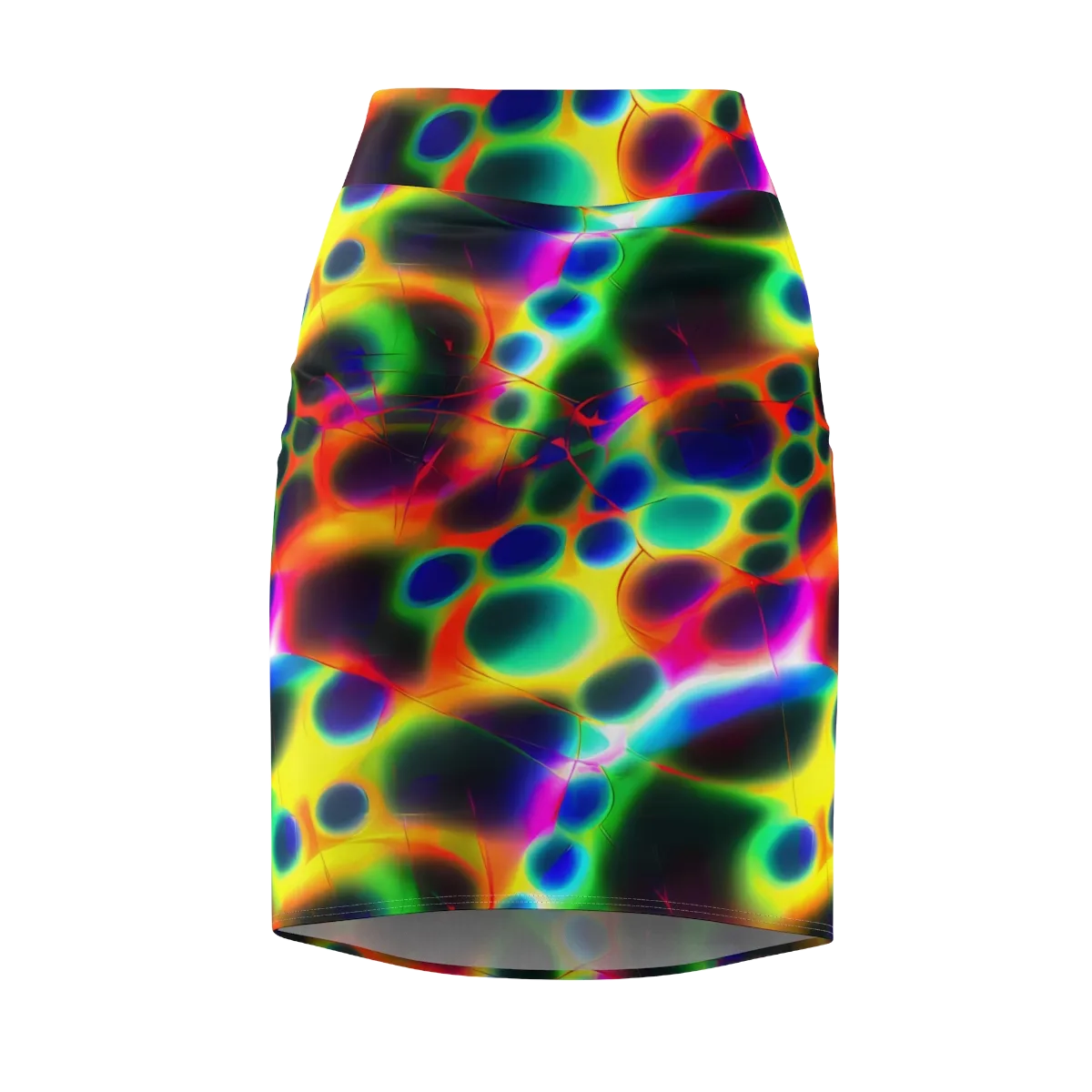 Lucid Voltage on Pencil Skirt — Front