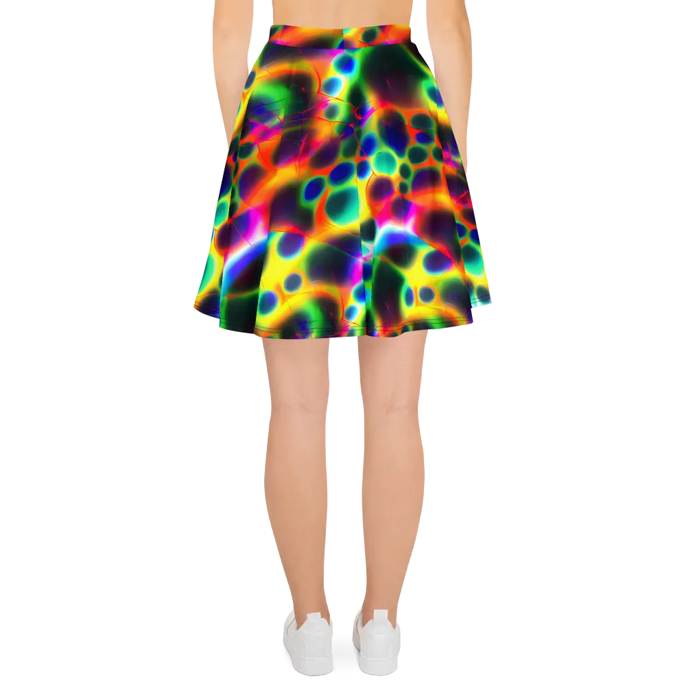 Lucid Voltage on Skater Skirt — Back