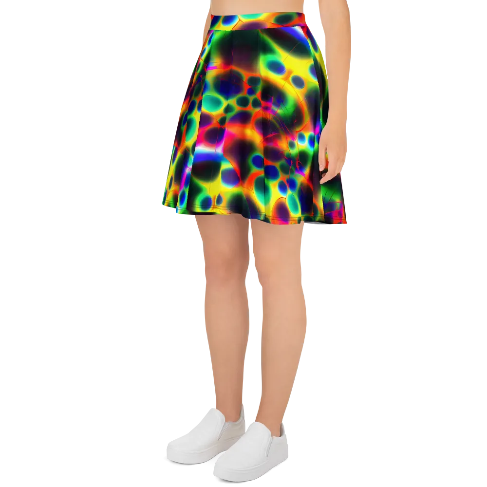 Lucid Voltage on Skater Skirt — Left