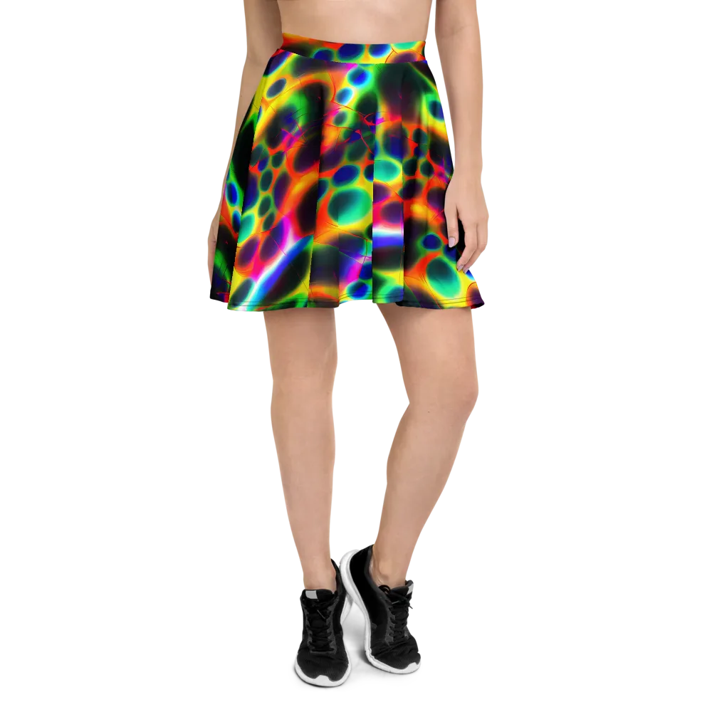 Lucid Voltage on Skater Skirt — Front