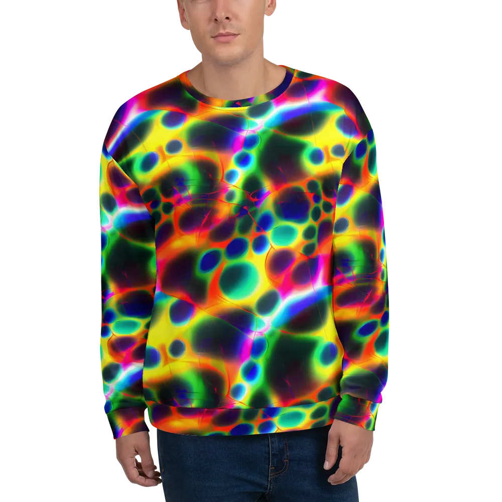 Lucid Voltage on Sweatshirt — Front