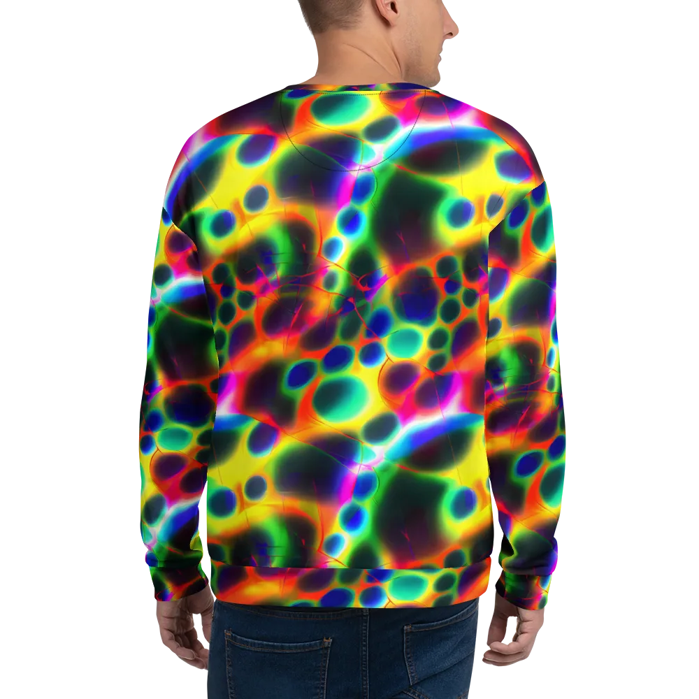 Lucid Voltage on Sweatshirt — Back