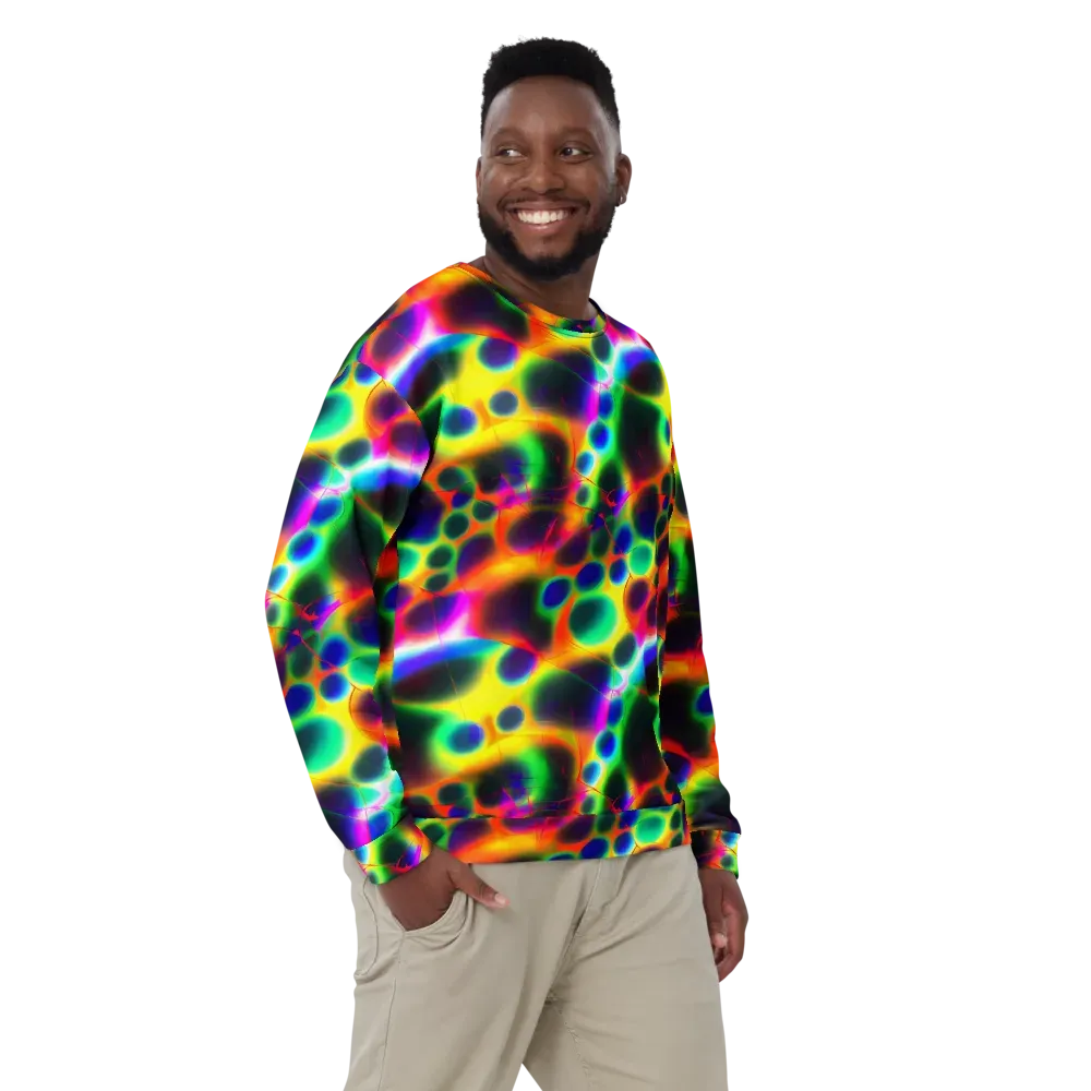 Lucid Voltage on Sweatshirt — Front