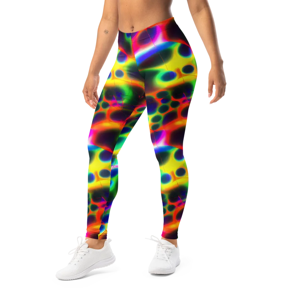 Lucid Voltage on Leggings — Left Front
