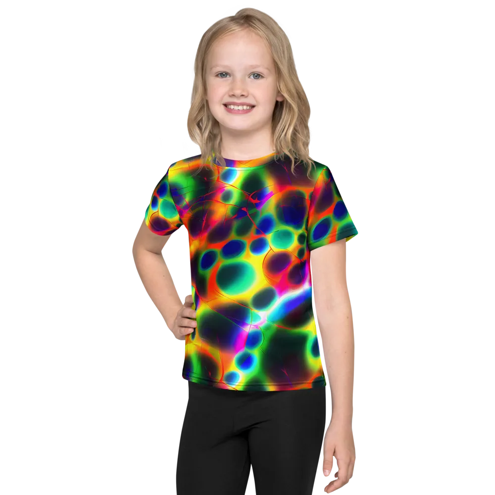 Lucid Voltage on Kids Crew Neck T-Shirt — Front