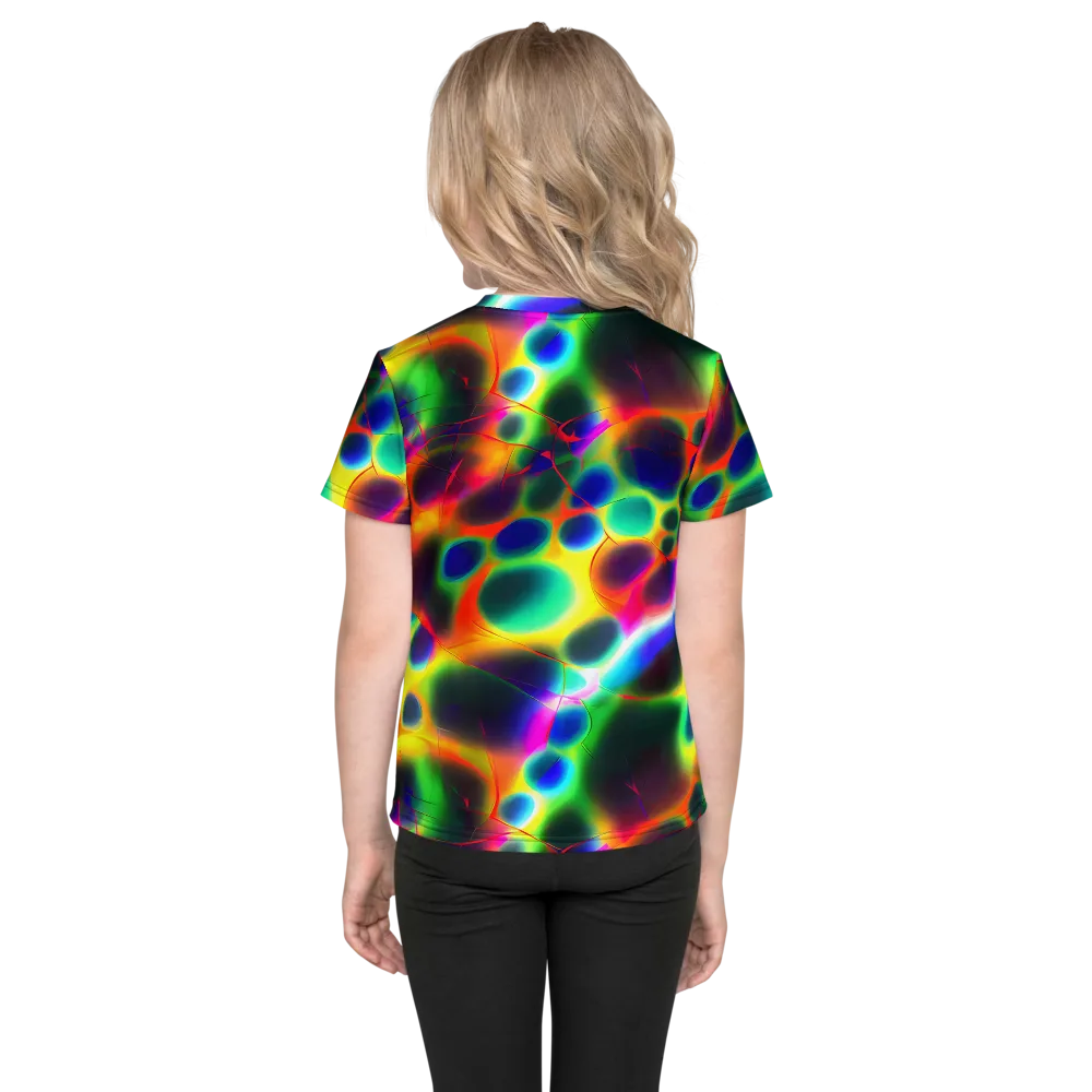 Lucid Voltage on Kids Crew Neck T-Shirt — Back