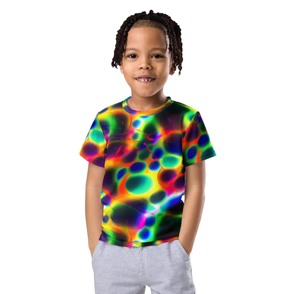 Lucid Voltage on Kids Crew Neck T-Shirt — Front