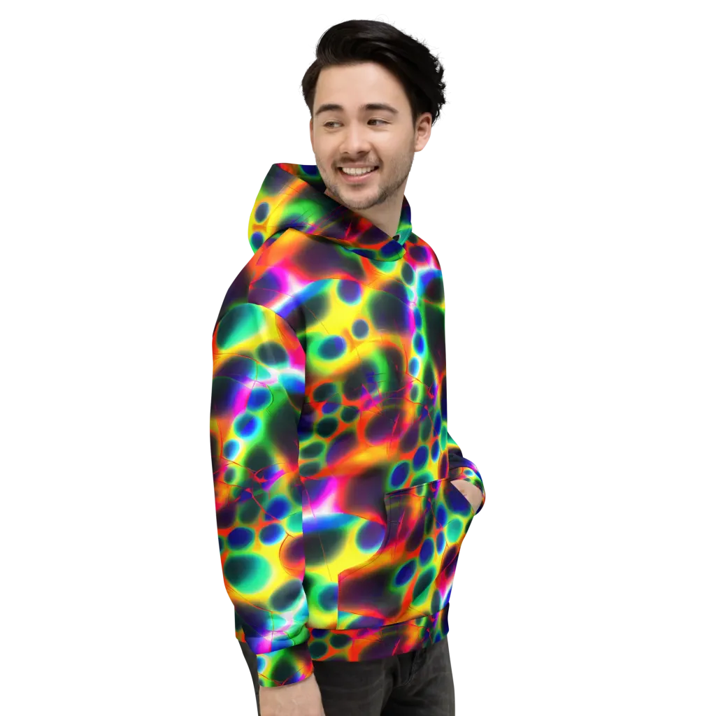 Lucid Voltage on Hoodie — Right