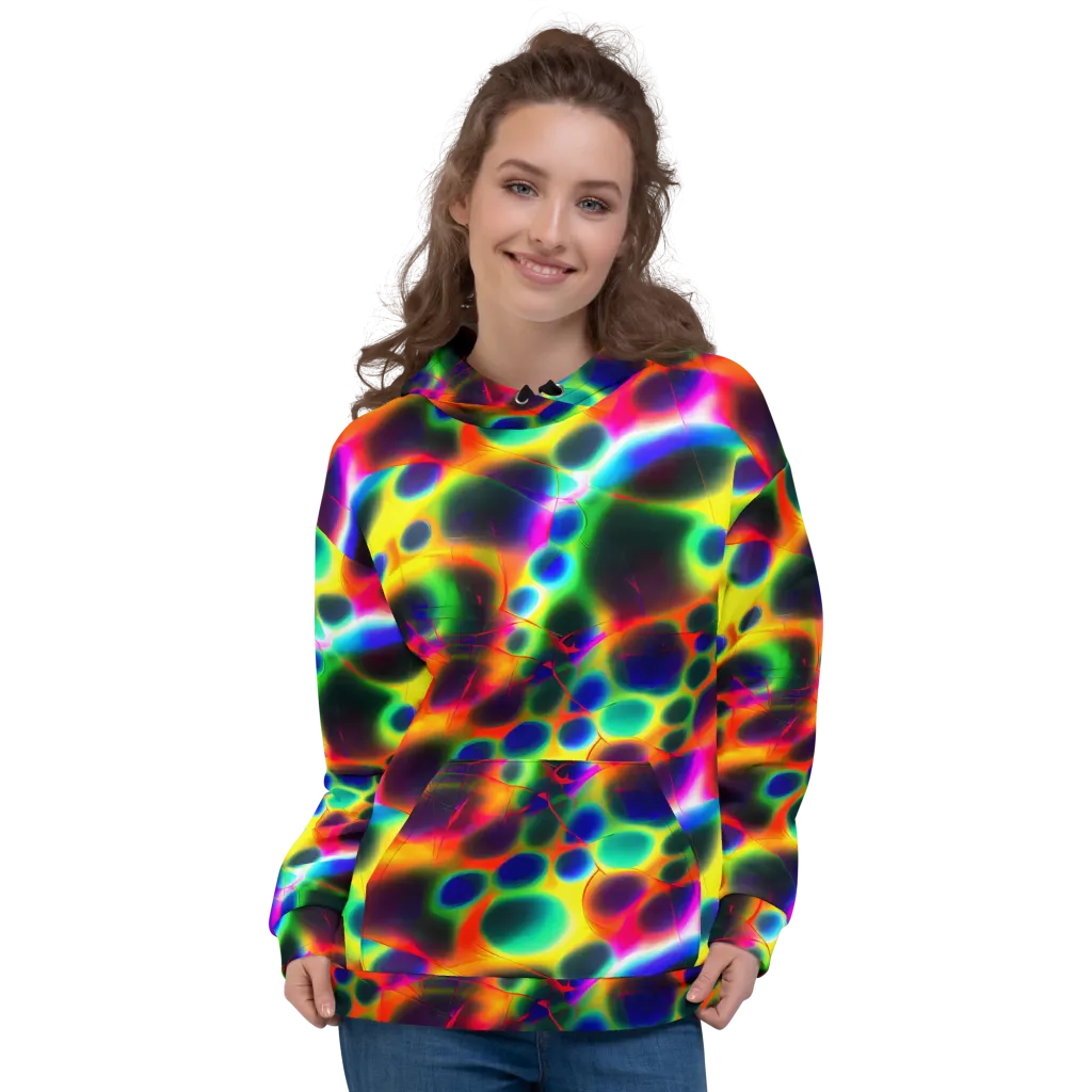 Lucid Voltage on Hoodie — Front