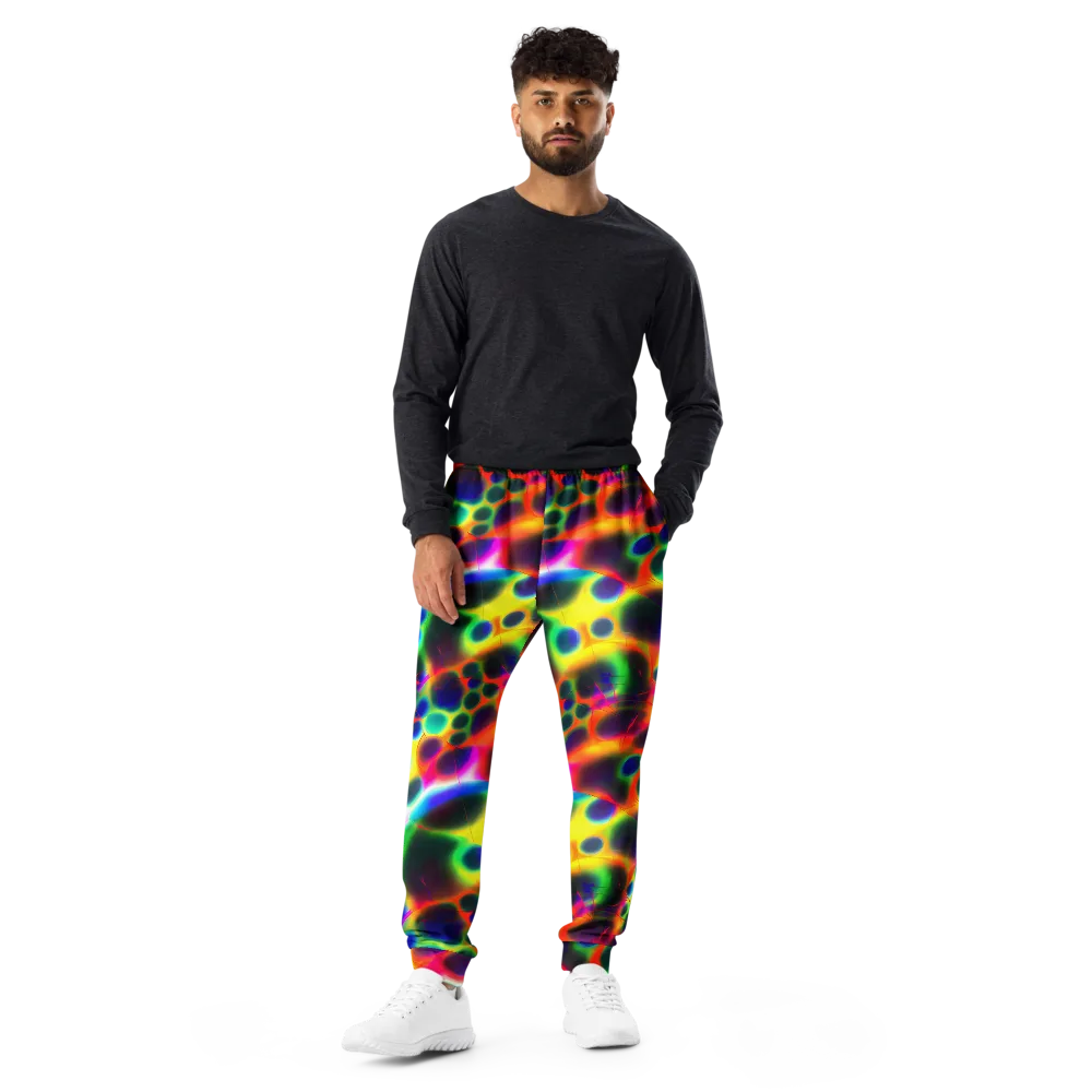 Lucid Voltage on Men's Joggers — Front