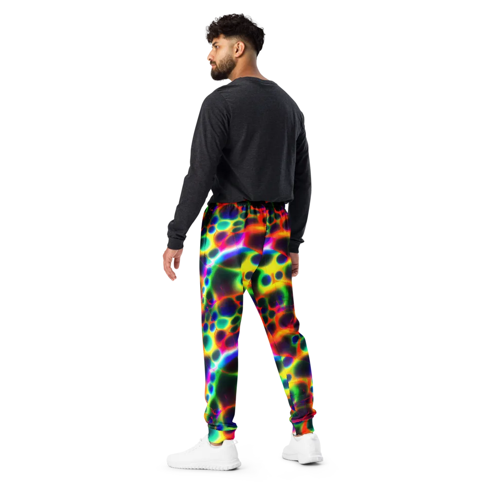Lucid Voltage on Men's Joggers — Back