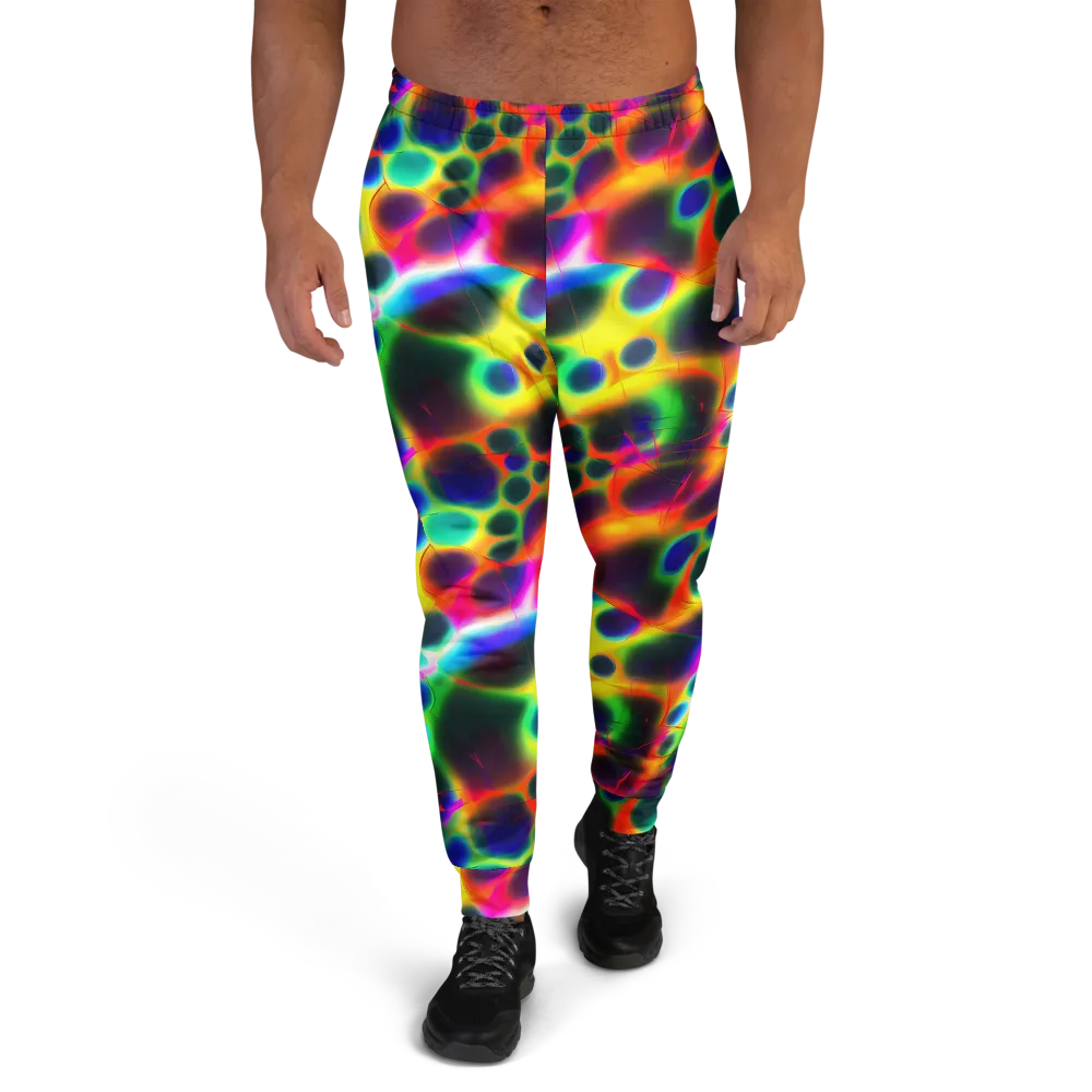 Lucid Voltage on Men's Joggers — Front