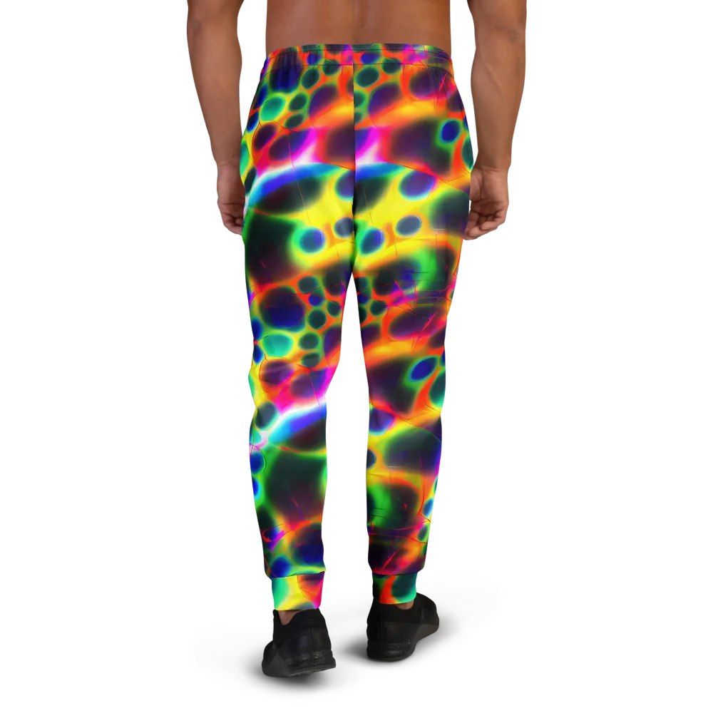 Lucid Voltage on Men's Joggers — Back