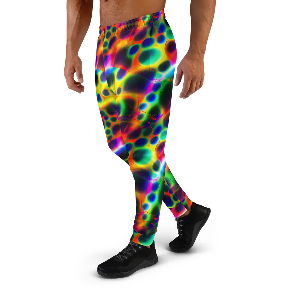 Lucid Voltage on Men's Joggers — Left
