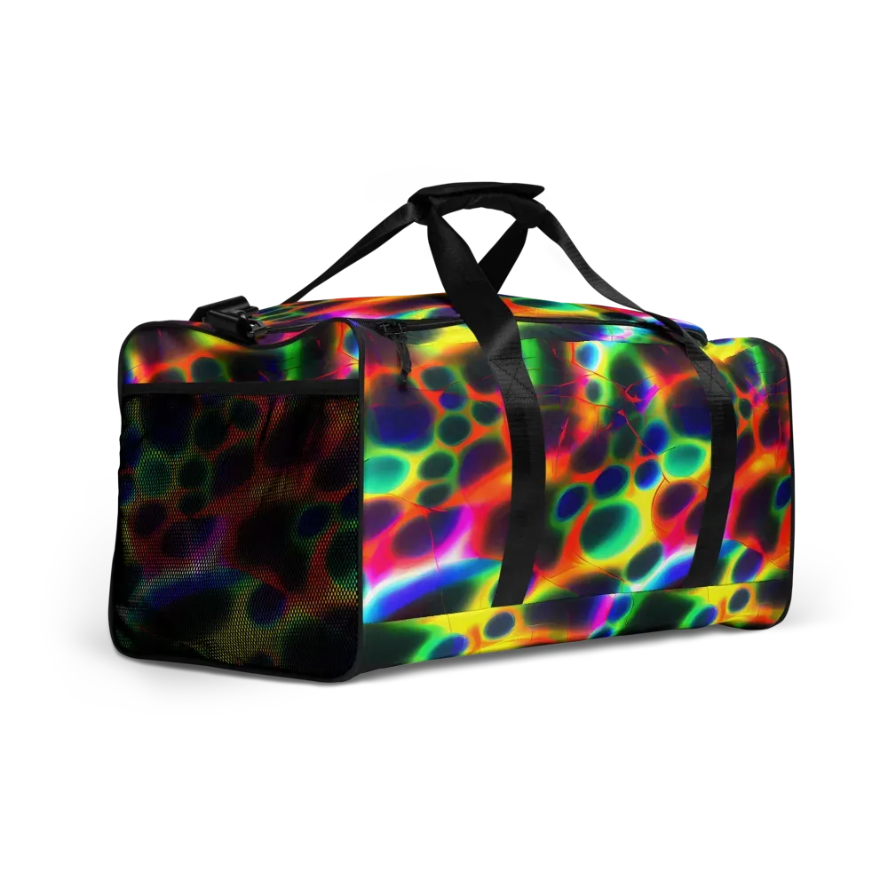 Lucid Voltage on Duffle Bag — Right Front