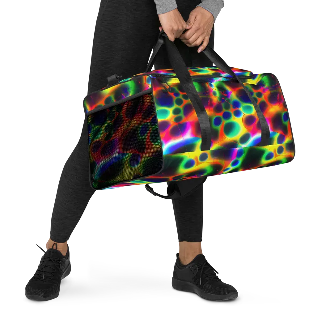 Lucid Voltage on Duffle Bag — Right Front