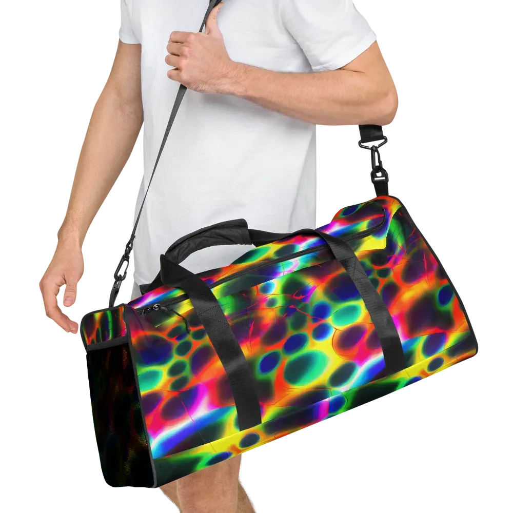 Lucid Voltage on Duffle Bag — Right Front