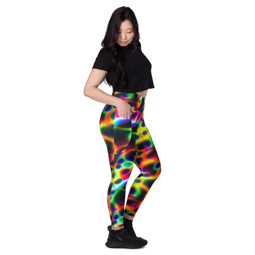 Lucid Voltage on a Leggings with Pockets