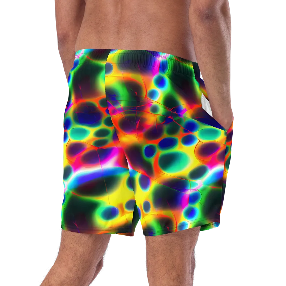 Lucid Voltage on Swim Trunks — Right Back