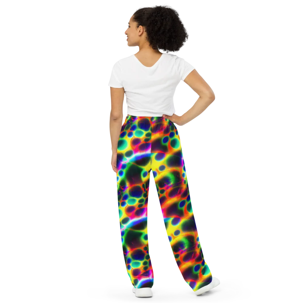 Lucid Voltage on Wide-Leg Pants — Back