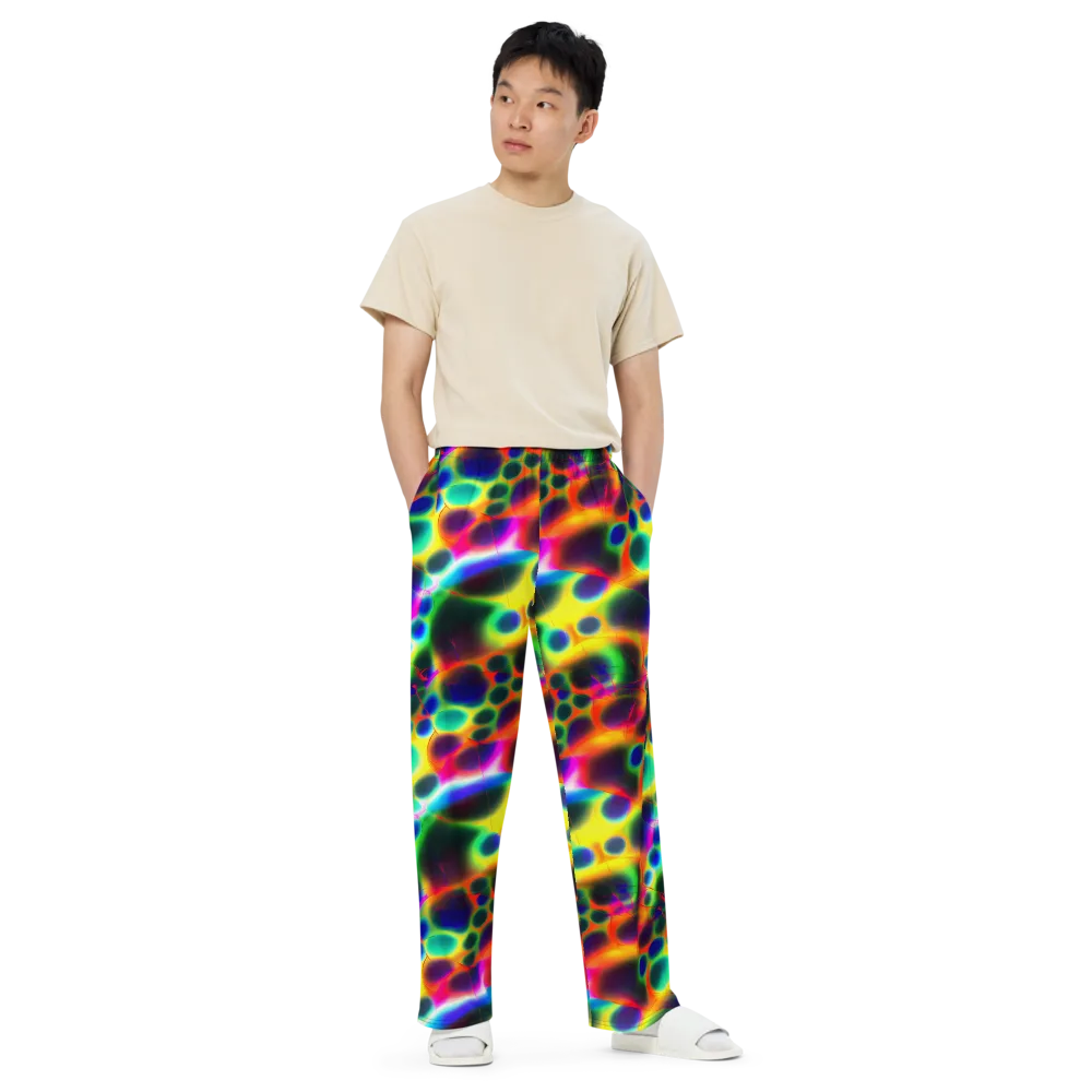 Lucid Voltage on Wide-Leg Pants — Front