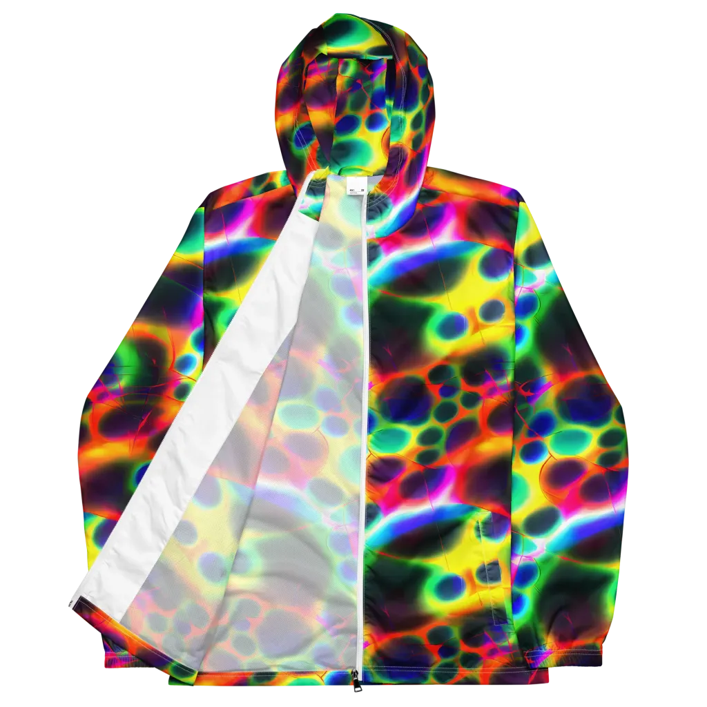 Lucid Voltage on Men's Windbreaker — Front
