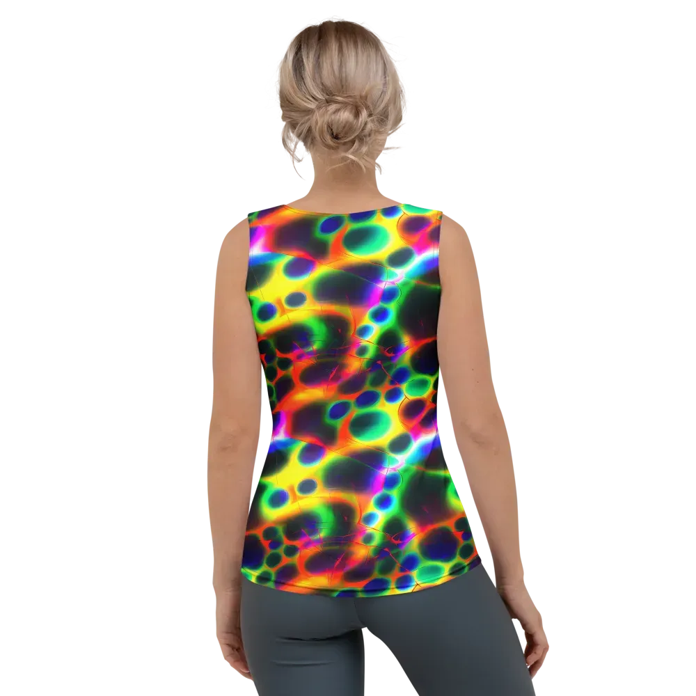 Lucid Voltage on Women's Tank Top — Back