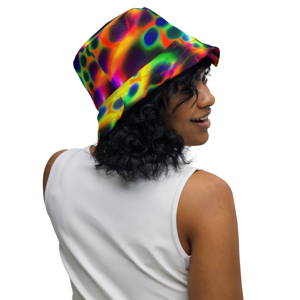 Lucid Voltage on Reversible Bucket Hat — Right Outside